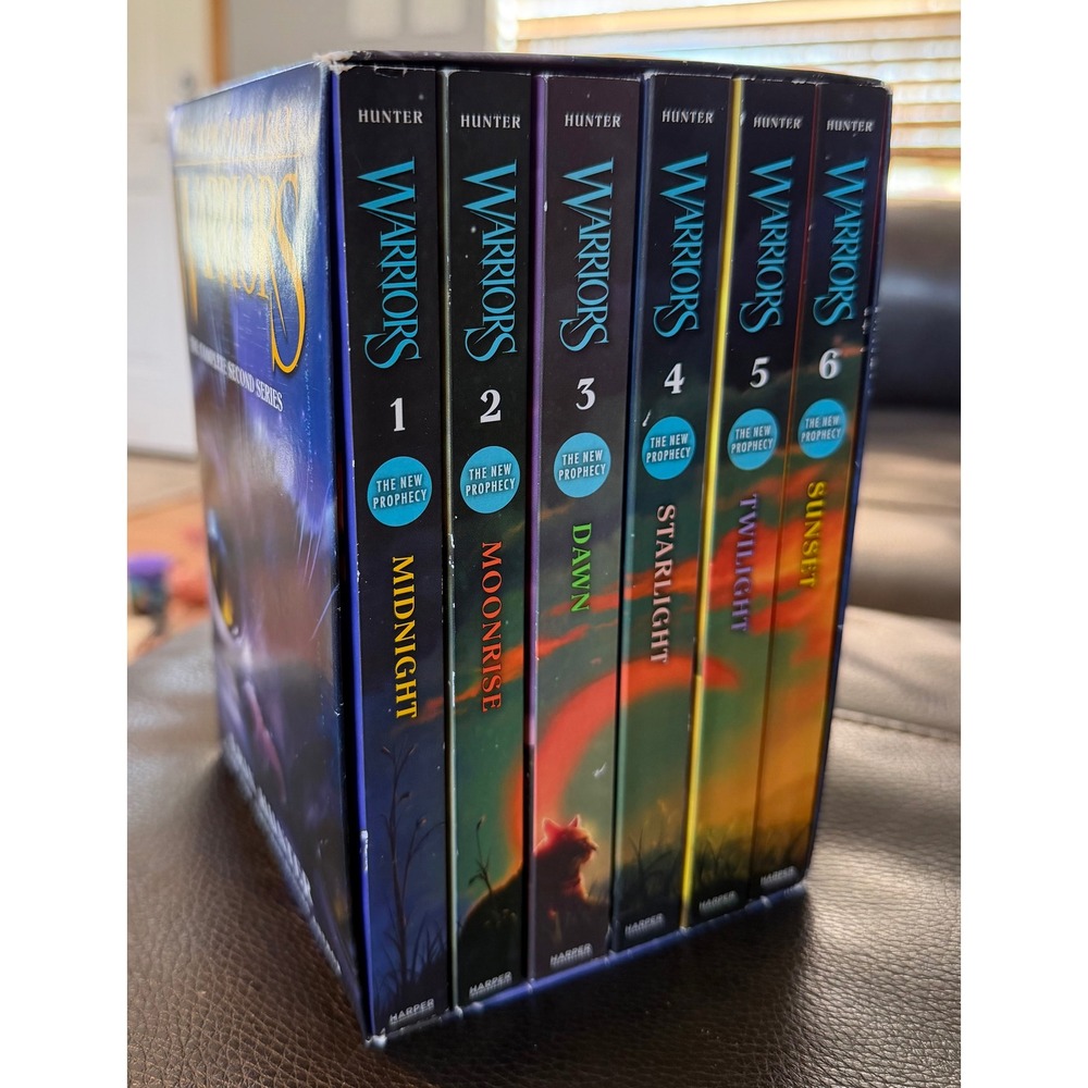 Warriors The New Prophecy Complete Second Series Box Set Books 1-6 Erin Hunter